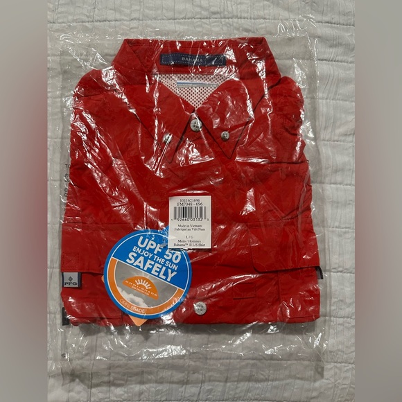 New out door red shirt. Sun protection. - Picture 4 of 7